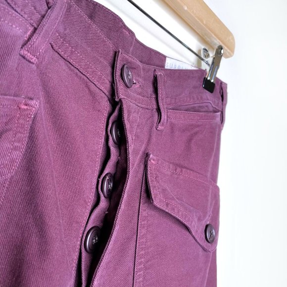 ⚡️SOLD⚡️ citizens of humanity surplus high rise wide leg cargo pants - size 27 - Picture 3 of 7